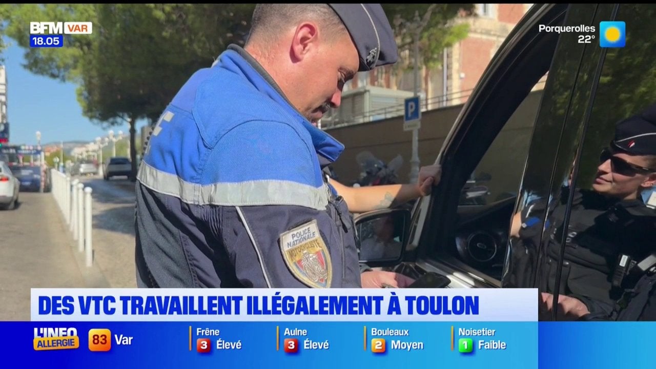 Toulon : des VTC travaillent illégalement