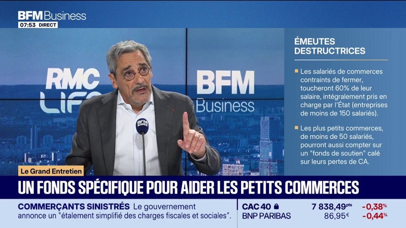 Émeutes: un fond de plusieurs millions d'euros débloqués
