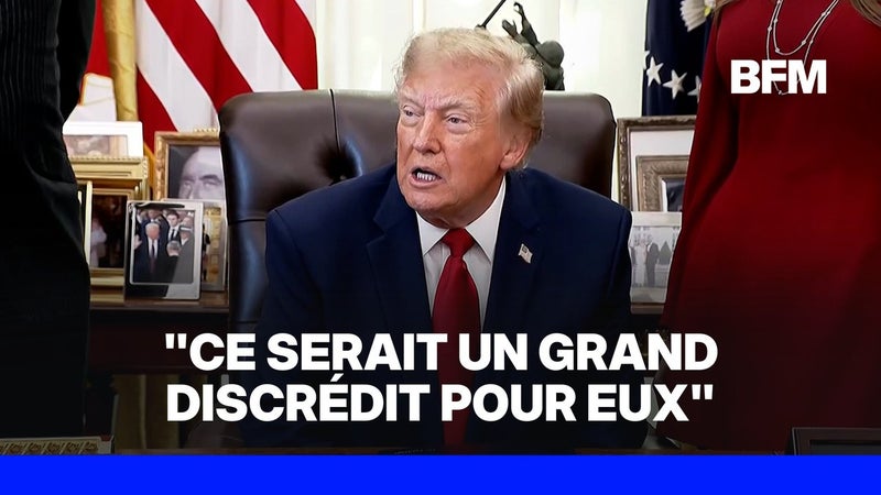 Pour Donald Trump, le prix Nobel de la paix se "discréditerait" s'il ne le recevait pas