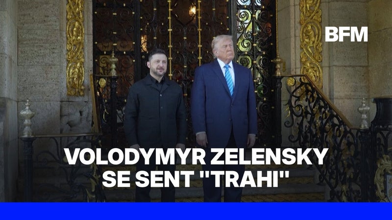 Guerre en Ukraine: Volodymyr Zelensky se sent trahi par les récentes annonces de Donald Trump
