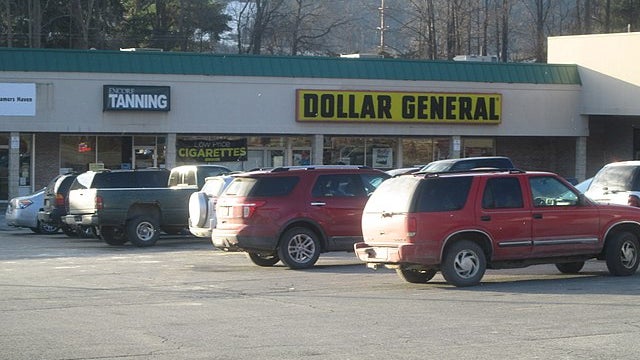 Elle s'était arrêtée à une station-service Dollars Général en Pennsylvanie (image d'illustration)