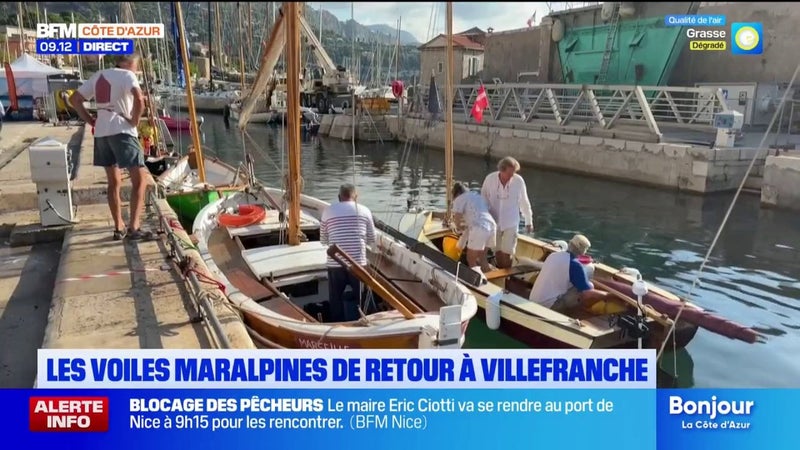 À Villefranche, les Voiles Maralpines font naviguer le patrimoine