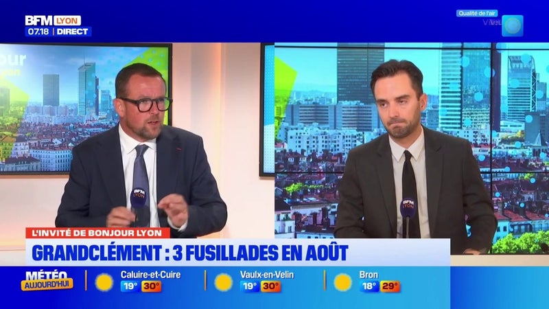 Cédric Van Styvendael (maire PS de Villeurbanne) revient sur la situation du narcotrafic