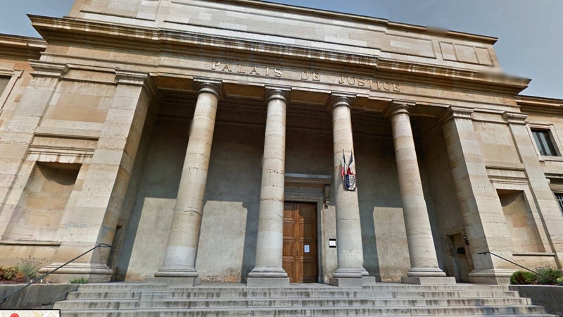 Tribunal à Chalon-sur-Saône (image d'illustration)