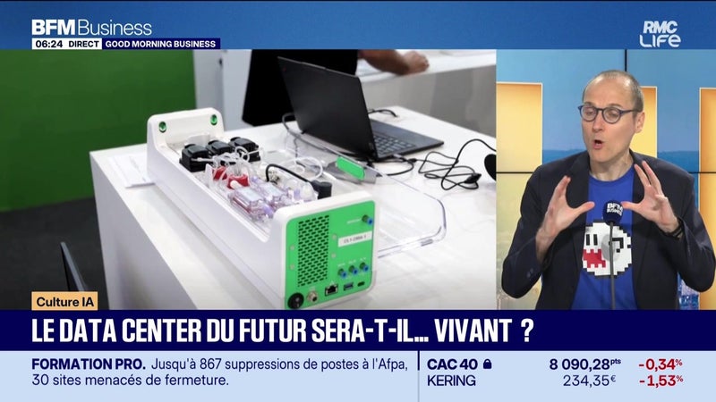Culture IA : Le data center du futur sera-t-il... vivant ? par Anthony Morel - 16/09