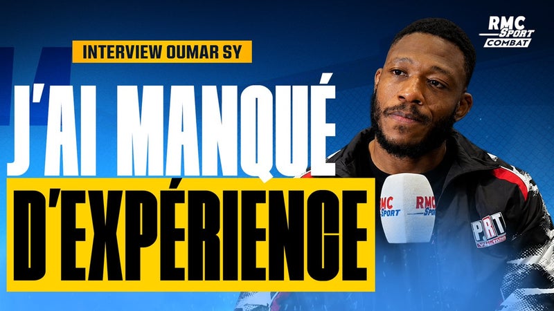 UFC Paris : "J'ai manqué d'expérience", Oumar Sy revient sur son parcours UFC