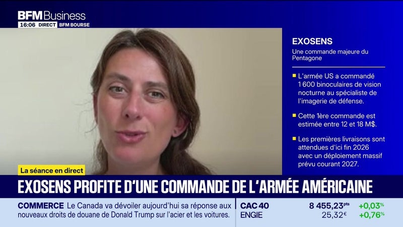 Exosens porté par une commande américaine - 25/08