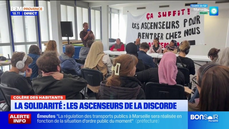 Marseille : les ascenseurs de la discorde à la Solidarité