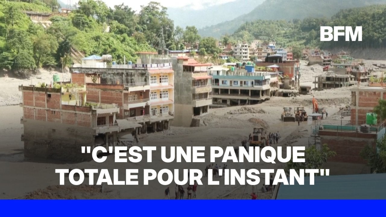 Au quatrième jour après la crue au Népal, le bilan s'alourdit à 734 morts et 2.498 disparus