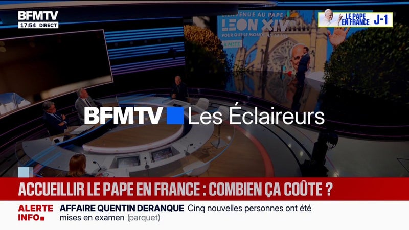 LES ÉCLAIREURS - Combien coûte la venue du pape en France?