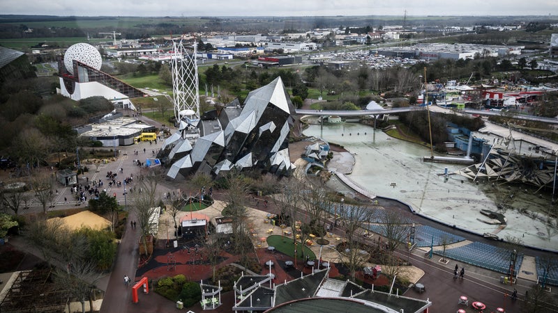 Pour Halloween, le parc du Futuroscope se transforme et devient le Futuroween