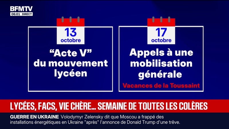 Crise sociale: deux grandes manifestations prévues cette semaine