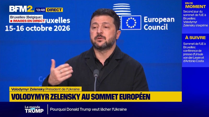 Russie: "S'il n'y a pas de cessez-le-feu énergétique, donnez-nous des missiles antibalistiques", lance Volodymyr Zelensky aux Américains