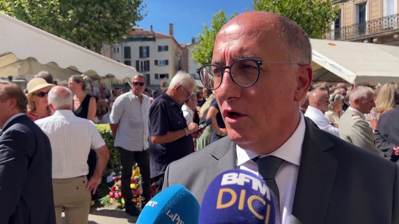 Mort de Daniel Spagnou, ancien maire de Sisteron: "C'est une personnalité qui a fait du bien à tout le monde", assure Jean-Yves Roux, sénateur des Alpes-de-Haute-Provence