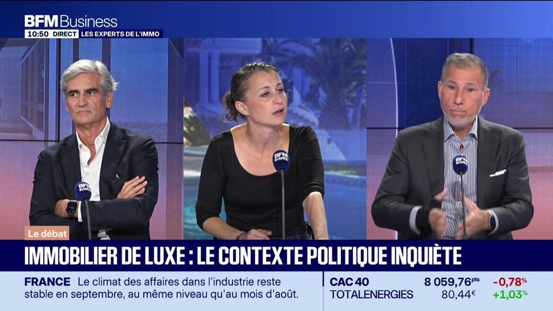 Les Experts de l'immo : Immobilier de luxe, la situation du marché - 24/09