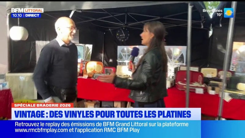 BFM Grand Lille Littoral en direct de la braderie de Lille
