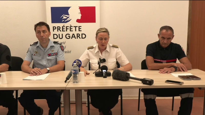 Inondations dans le Gard: "Plusieurs débordements de cours d'eau sont en cours", indique la préfète Fabienne Decottignies