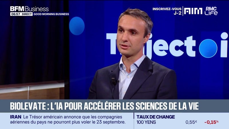 Trajectoire : Biolevate, l'IA pour accélérer les sciences de la vie - 22/09