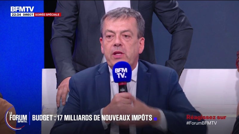 FORUM BFMTV - Budget: "On n'est pas à l'abri d'une catastrophe", alerte Nicolas Turquois, député Modem de la Vienne