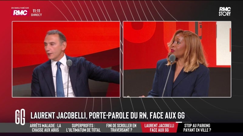 "La France ce n'est pas McDonald, on ne vient pas comme on est !" lance Jacobelli