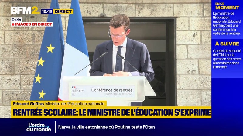 Violences contre les enseignants: la mise en garde du ministre de l'Éducation nationale avant la rentrée