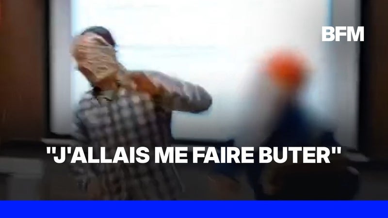 Belgique: un professeur s'est fait entarter par un collectif anti-armement alors qu'il donnait cours
