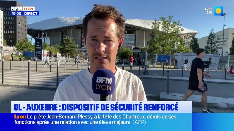 OL - Auxerre : un dispositif de sécurité renforcé autour du stade