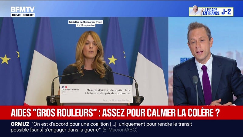 Aides "Gros rouleurs", assez pour calmer la colère ? - L’édito politique - 23/09