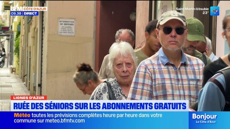Ruée des séniors sur les abonnements Lignes d'Azur gratuits