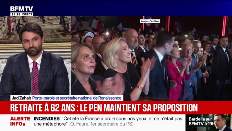 Présidentielle 2027: "Pour nous, le RN et LFI sont les deux revers de la même médaille", déclare Jad Zahab, secrétaire national de Renaissance