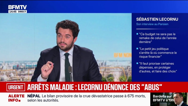 Sébastien Lecornu affirme ne pas être "candidat à la présidentielle"