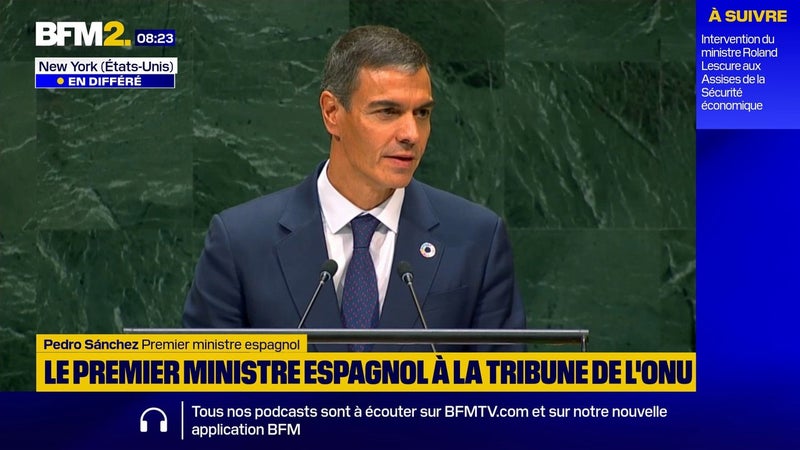 Le Premier ministre espagnol appelle à ce qu'une femme prenne la tête de l'ONU