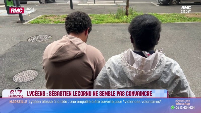 Lycéens : Sébastien Lecornu ne semble pas convaincre