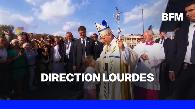 Visite du pape: fin de la messe géante, Léon XIV va quitter Paris pour rejoindre Lourdes