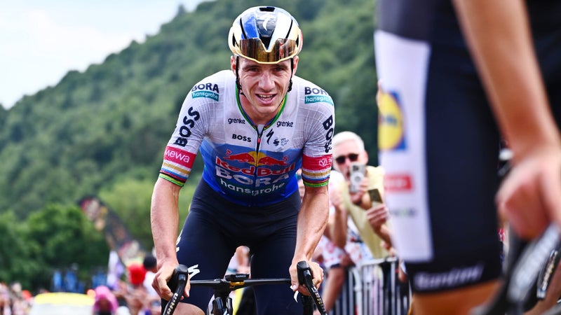 Remco Evenepoel lors de la 14e etape du Tour de France le 18 juillet 2026 2323108