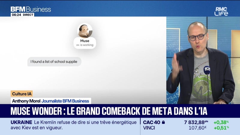 Culture IA : Muse Wonder, le grand comeback de Meta dans l'IA, par Anthony Morel - 13/10