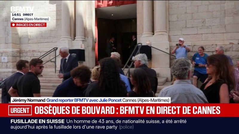 Obsèques de Philippe Bouvard: "Il était charmant, doux et gentil", se souvient Chantal Ladesou, comédienne