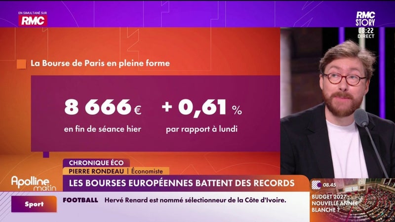 Chronique éco - Les bourses européennes battent des records