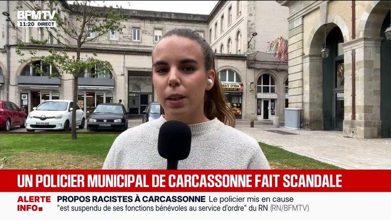 Carcassonne: des habitants outrés par les propos racistes qui auraient été tenus par un policier filmé à son insu