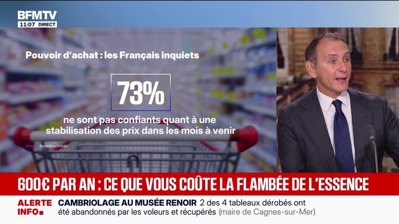 Laurent Jacobelli, député RN: "Si on ne met pas tout de suite sur pause l'augmentation du prix de l'essence, c'est l'État qui en pâtira et les entreprises"