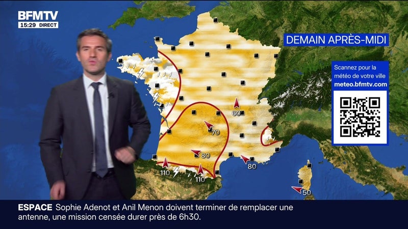 La météo pour ce mercredi 26 août 2026
