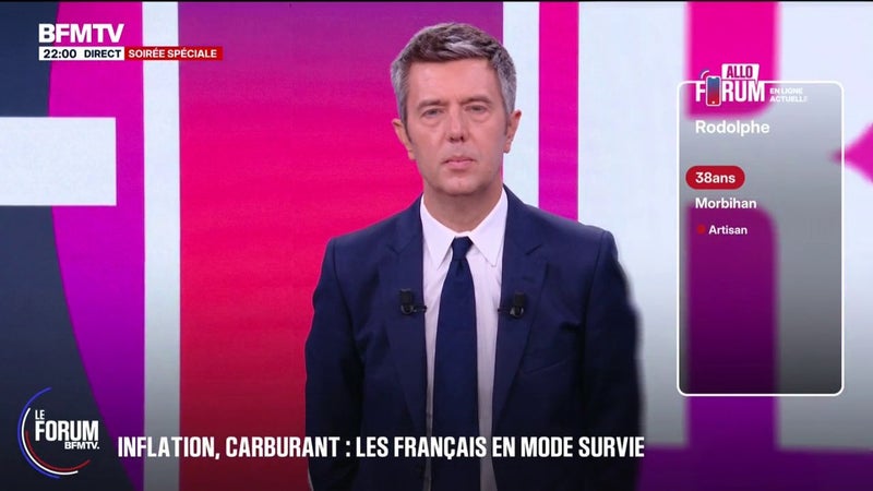 FORUM BFMTV - "Macron doit rendre des comptes devant la justice pour avoir endetté le pays", demande Rodolphe, artisan