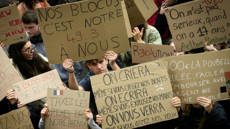 Essoufflement ou intensification? Nouvelles mobilisations attendues lors d'une "semaine charnière" pour la suite du mouvement des lycéens