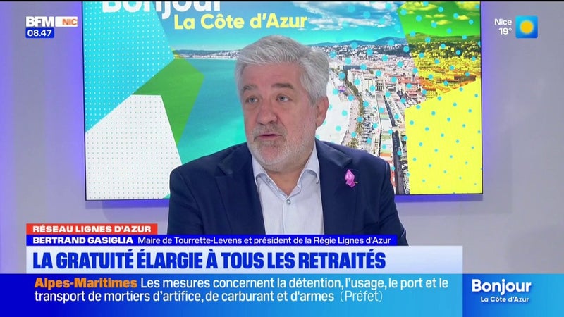 Lignes d'Azur : la gratuité des transports élargie à tous les retraités et les soignants