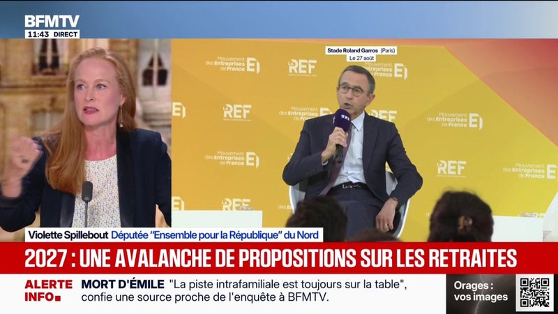 Violette Spillebout (Renaissance): "Il faut avoir le courage de refonder le système de retraites"