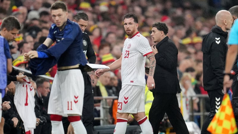 La poisse s'abat sur l'OM: Hojbjerg sort blessé avec le Danemark, l'hécatombe marseillaise se poursuit