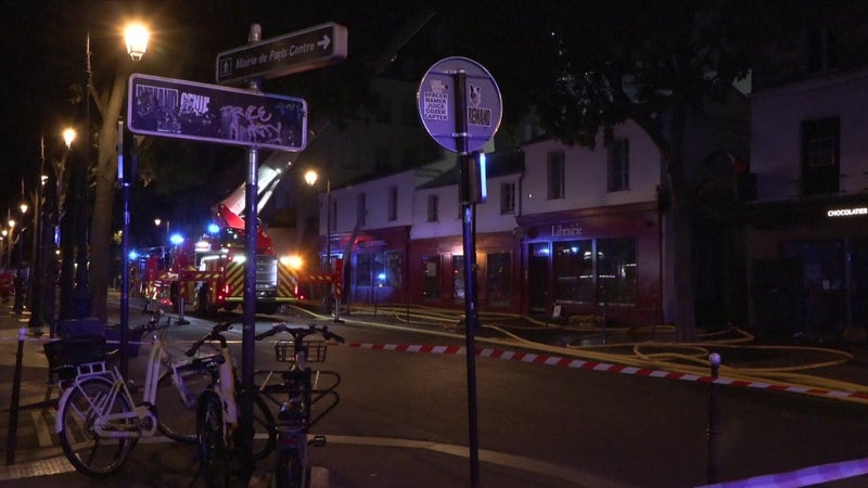 Un impressionnant incendie ravage le marché des Enfants rouges au cœur de Paris
