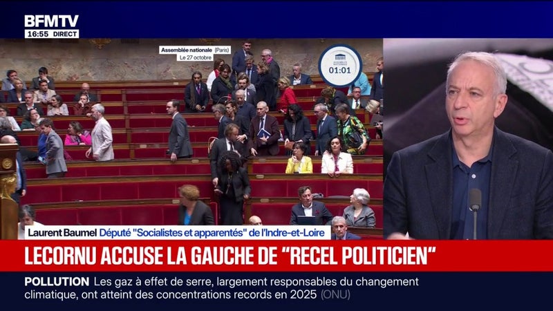 "On considère que le RN porte une part de responsabilité dans la désinhibition de la parole raciste", dénonce Laurent Baumel, député Socialistes et apparentés d'Indre-et-Loire