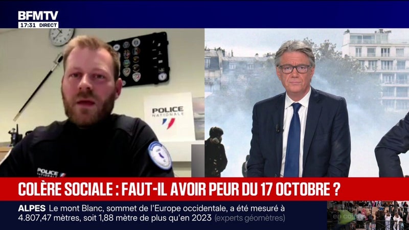 "On a eu trois blessés": ce commissaire de police attaqué par un tir de mortier témoigne