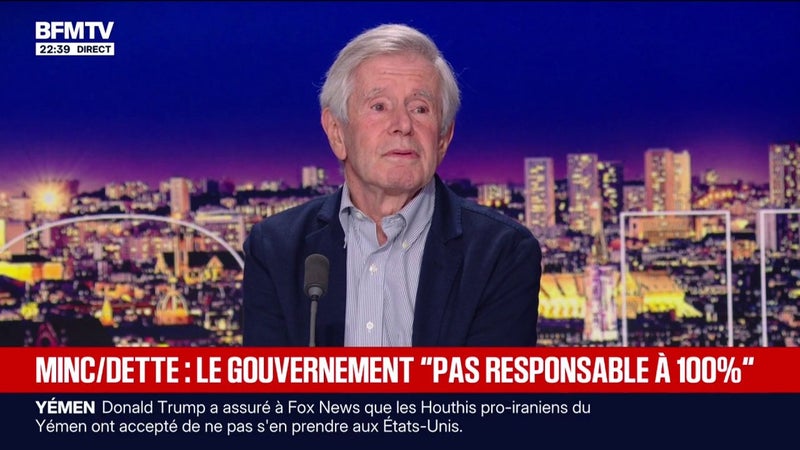 Budget, dette: "On est aujourd'hui au bord du grave dérapage", analyse Alain Minc, essayiste et auteur